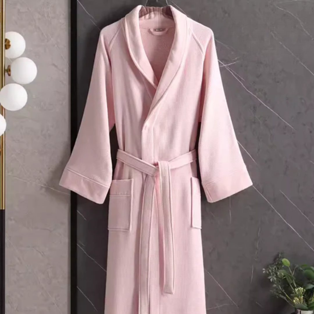 Hotel Elegance Cotton Terry Bathrobe 