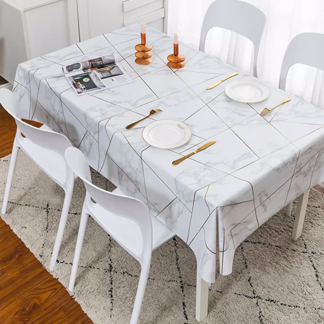 Marble Design Luxury Tablecloth