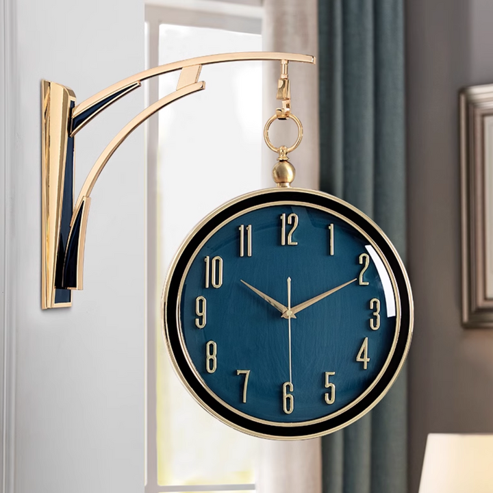 Light Luxury Double-Sided Clock