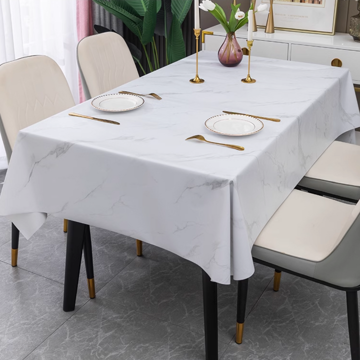 Marble Design Luxury Tablecloth