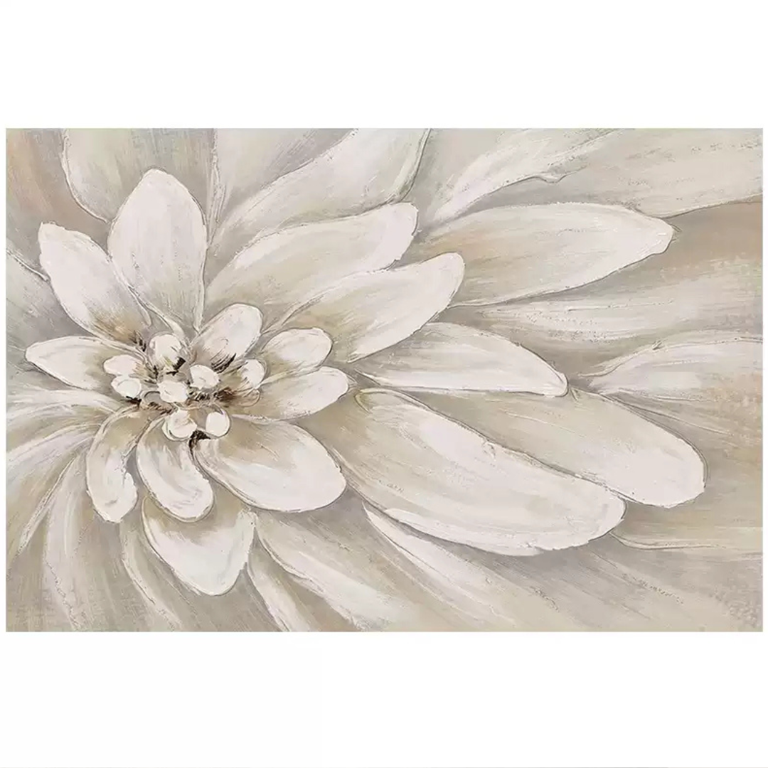 White Flower Wall Art AM102 