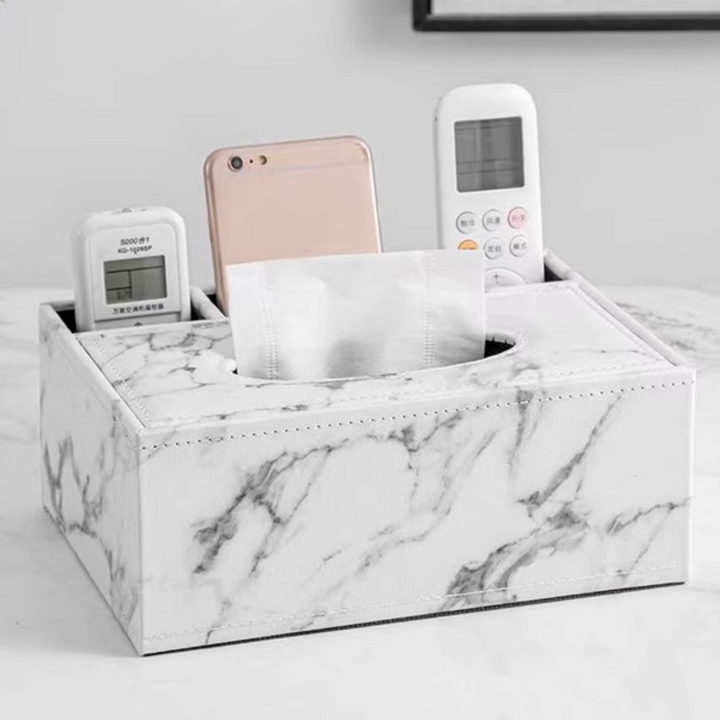 Marble Tissue Box