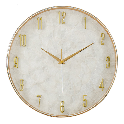 premium shell wall clock 