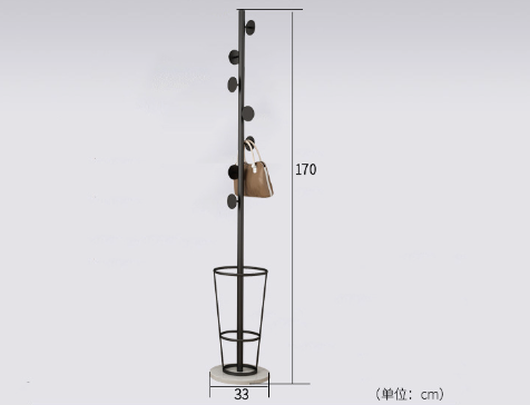 Hotel-like umbrella stand rack 