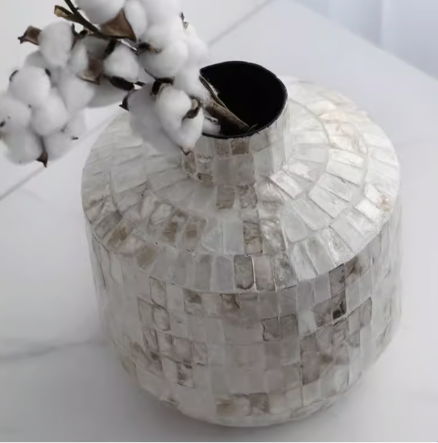 Japanese moda shell style flower vase 