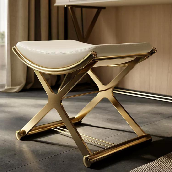 Leather stool AM101 