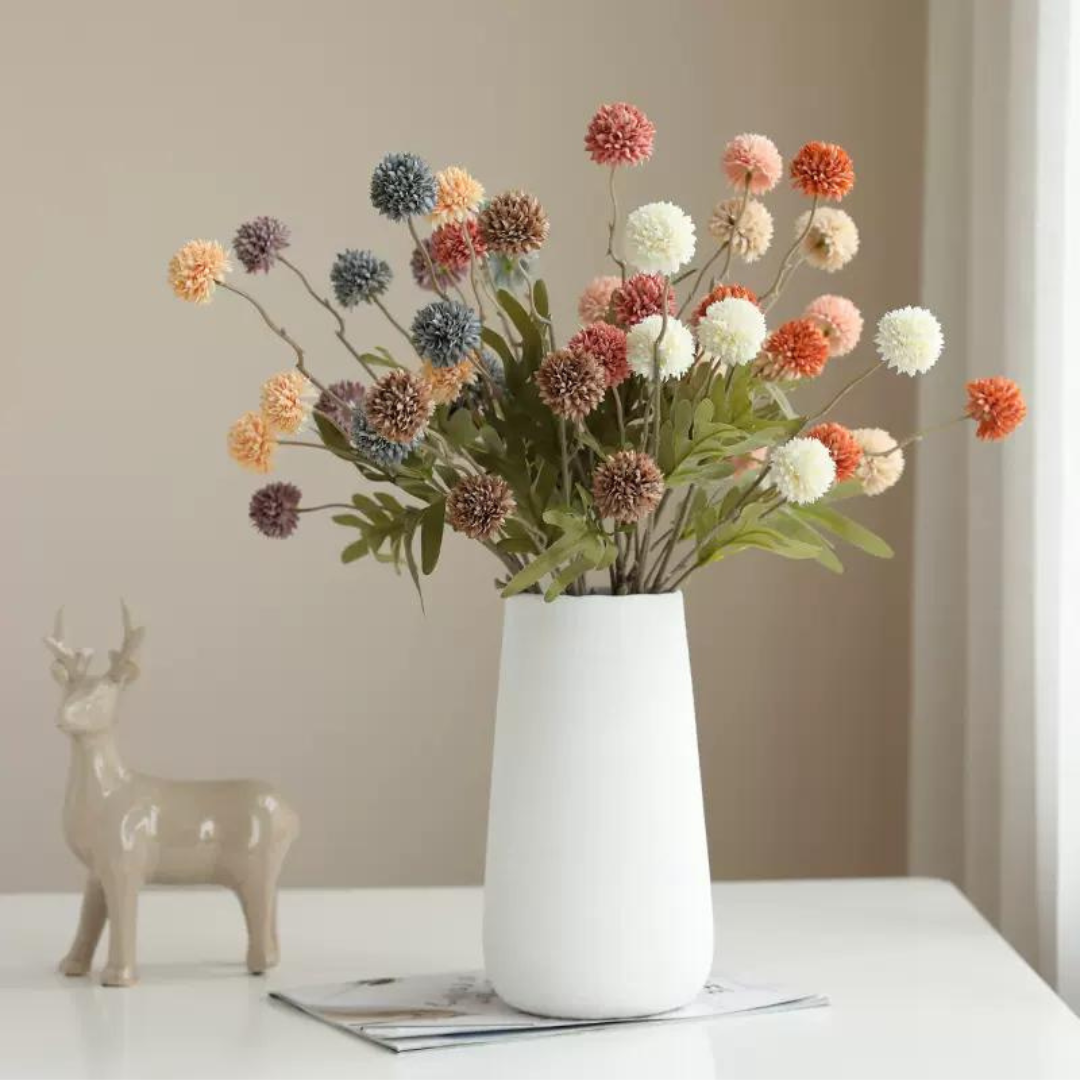 Pompom flower vase AM093 