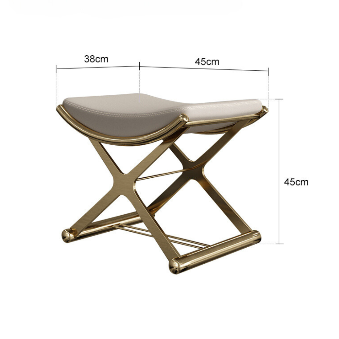 Leather stool AM101 