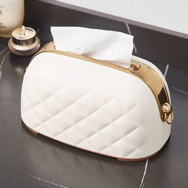 Quilted Elegance Tissue Case 