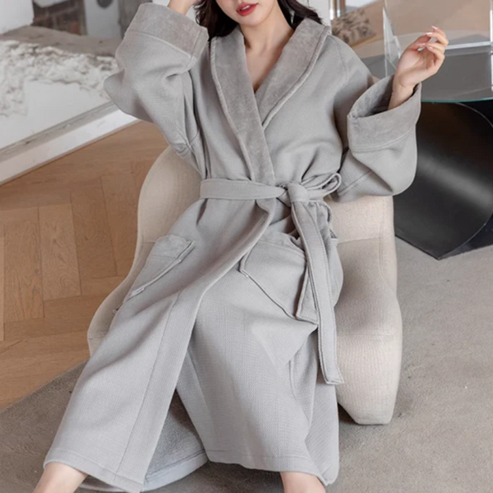 Hotel Elegance Cotton Terry Bathrobe 