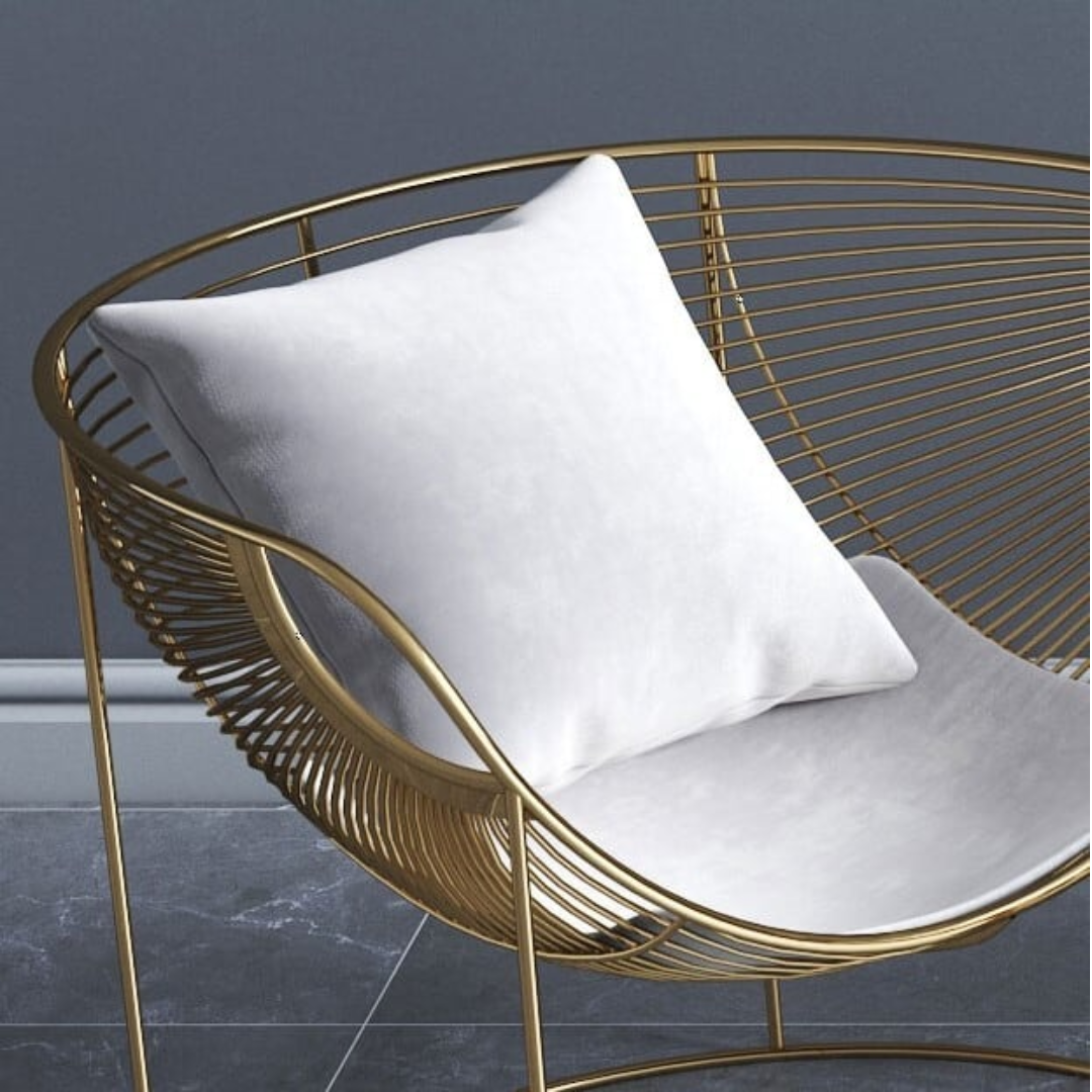 Mesh Gold Chair Relux