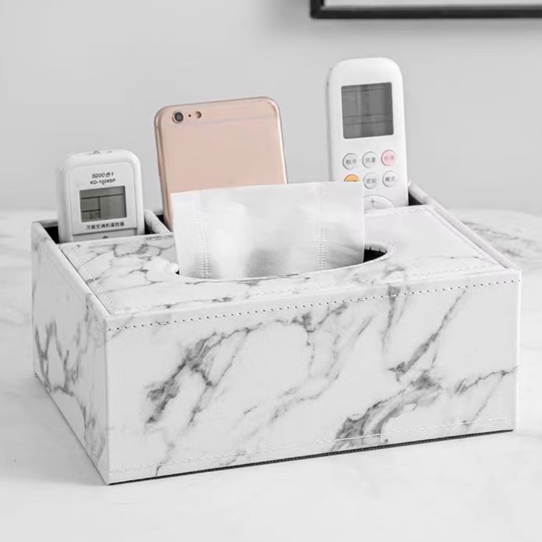 Marble Tissue Box