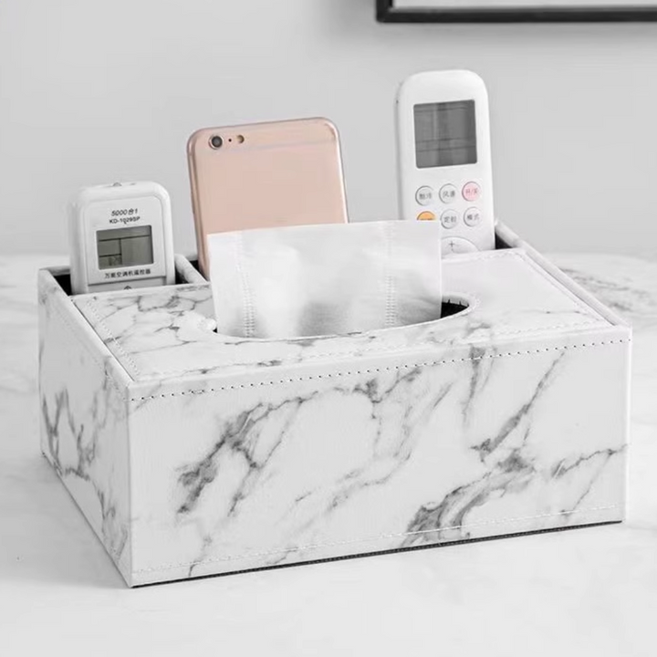 Marble Tissue Box