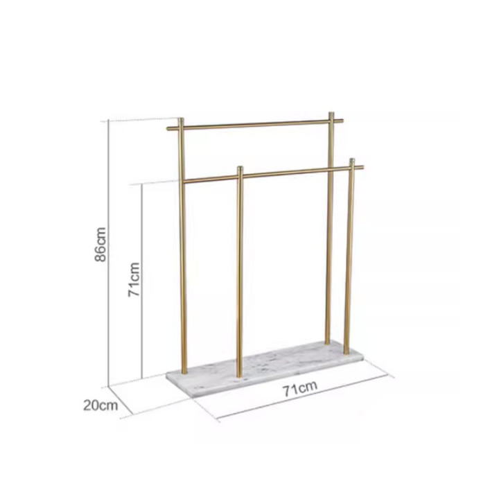 Marble style sweet bath rack 