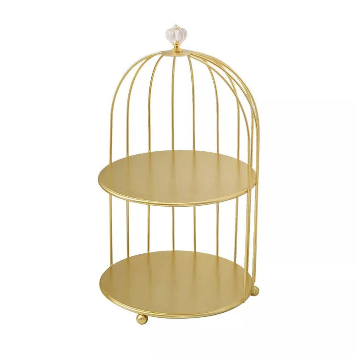 luxury gold display stand