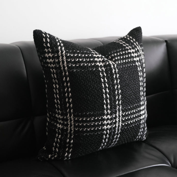 tweed design cushion cover