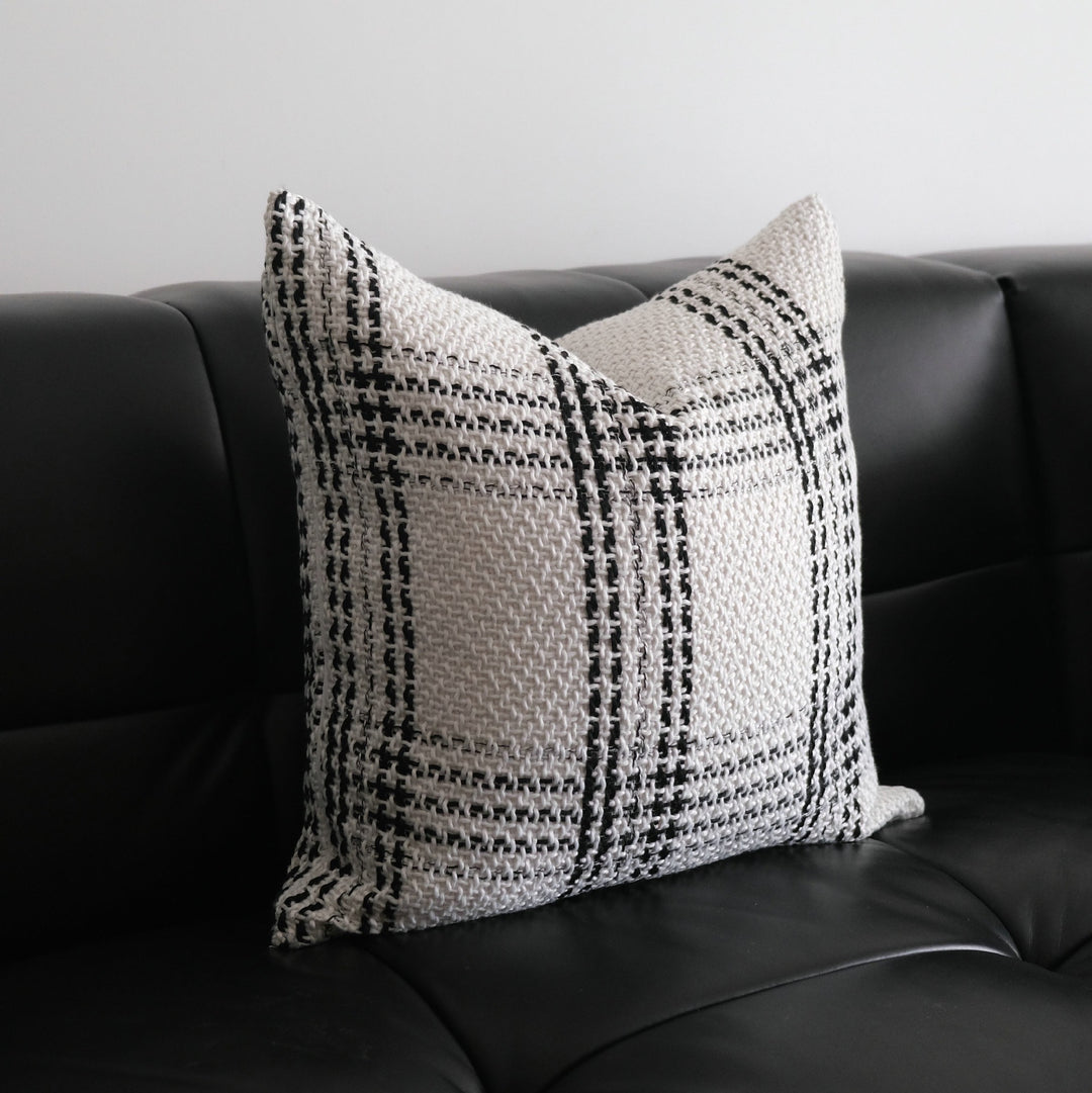 tweed design cushion cover