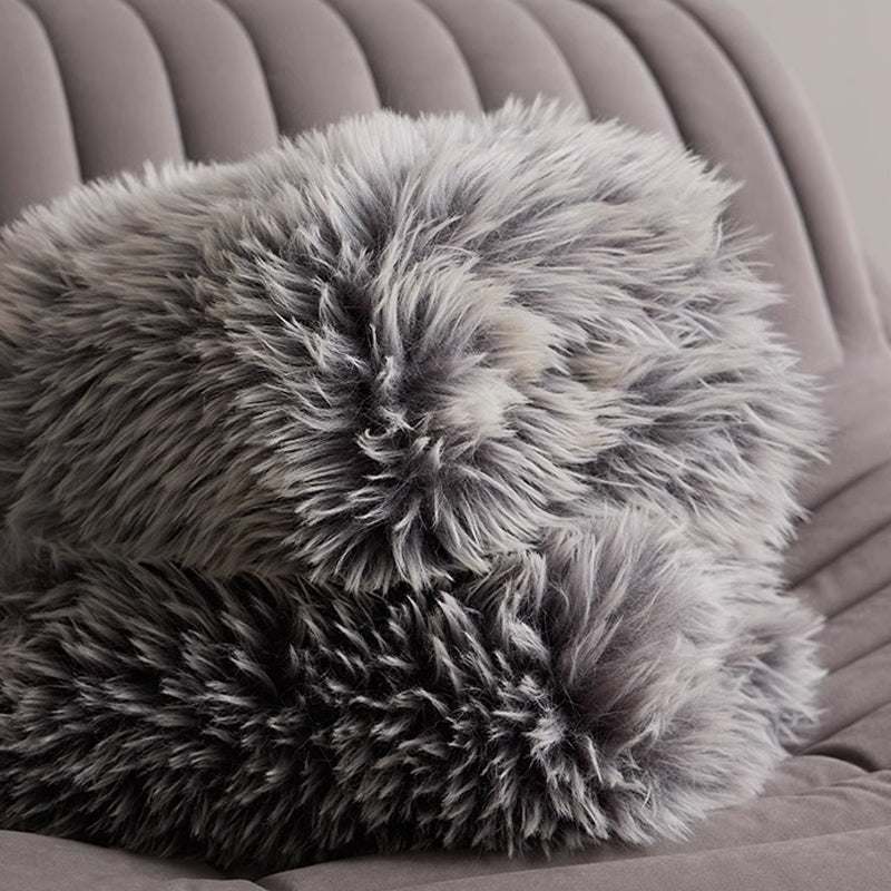 2color high quality fur blanket