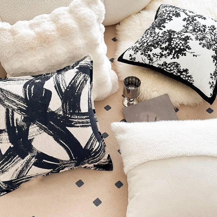 6design luxury square cushion