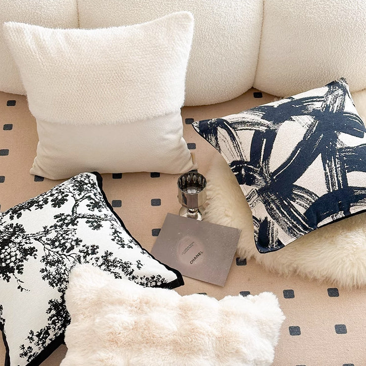 6design luxury square cushion 