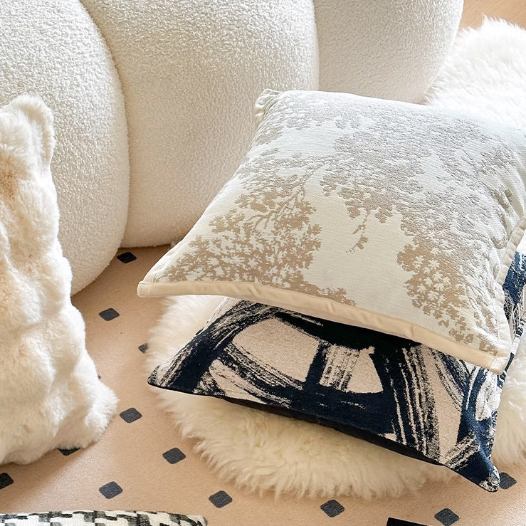 6design luxury square cushion