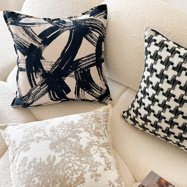 6design luxury square cushion