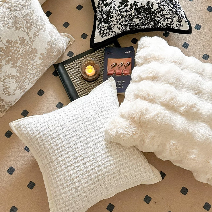 6design luxury square cushion 