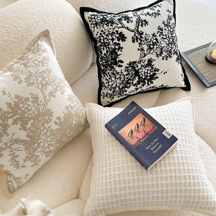 6design luxury square cushion