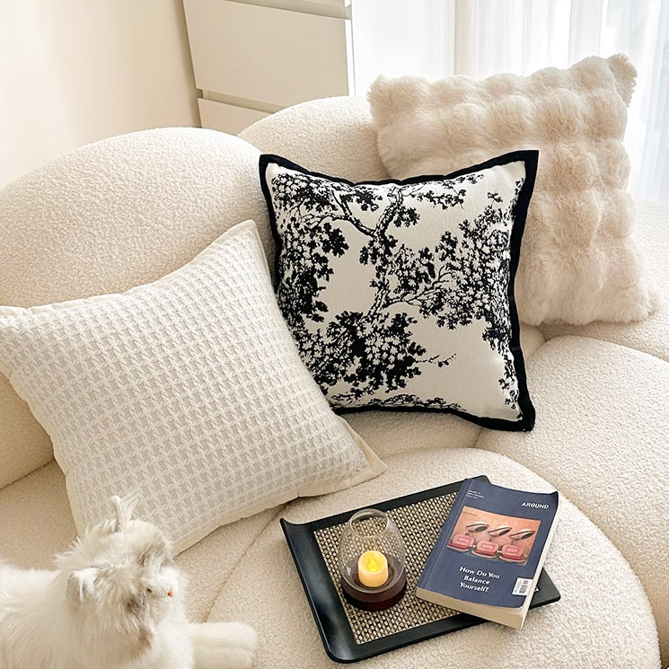 6design luxury square cushion