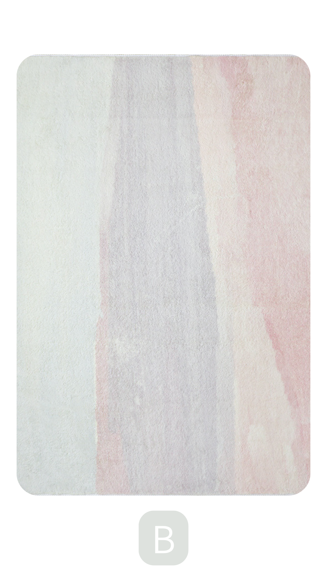 pastel gradient rug 