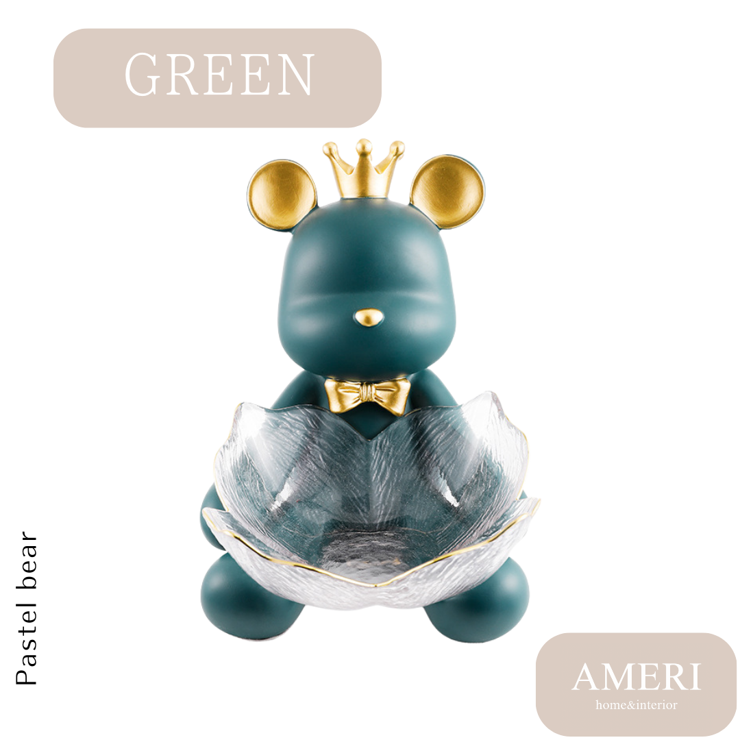 Tray Bear ② [Pastel Bear Series] 