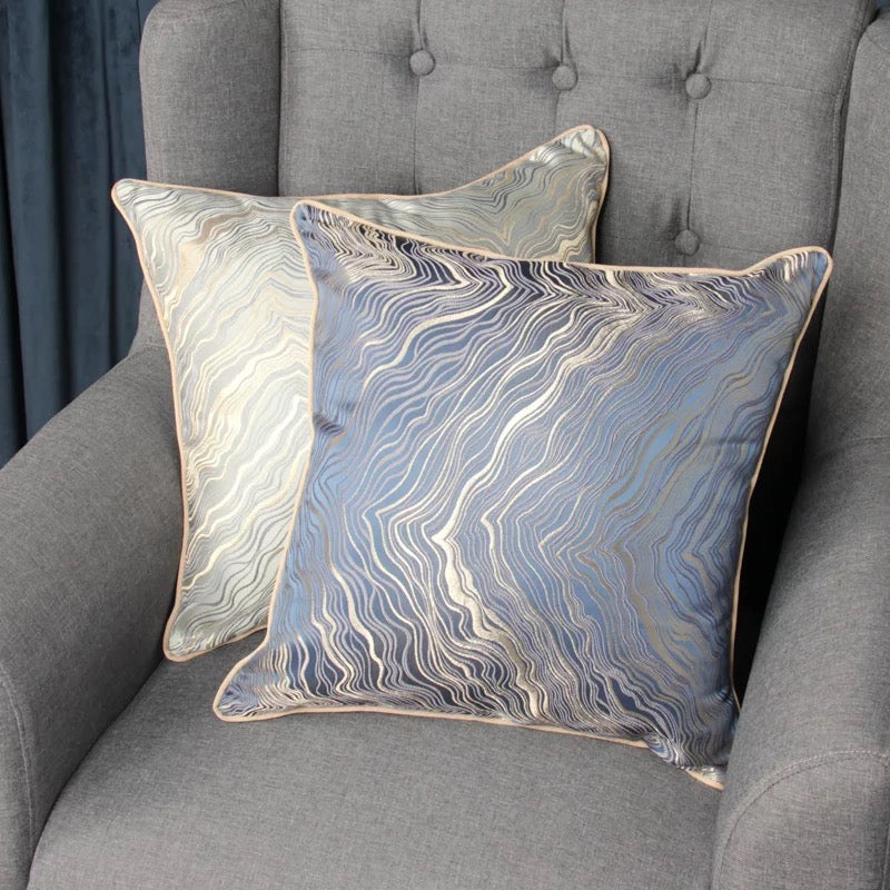 marble color cushion cover 