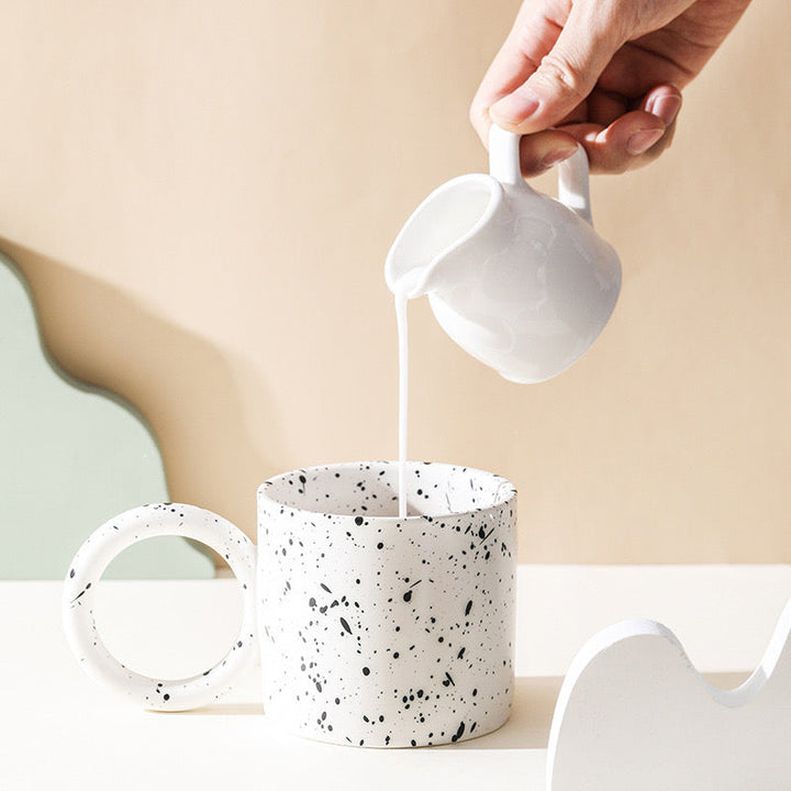 dot design mug