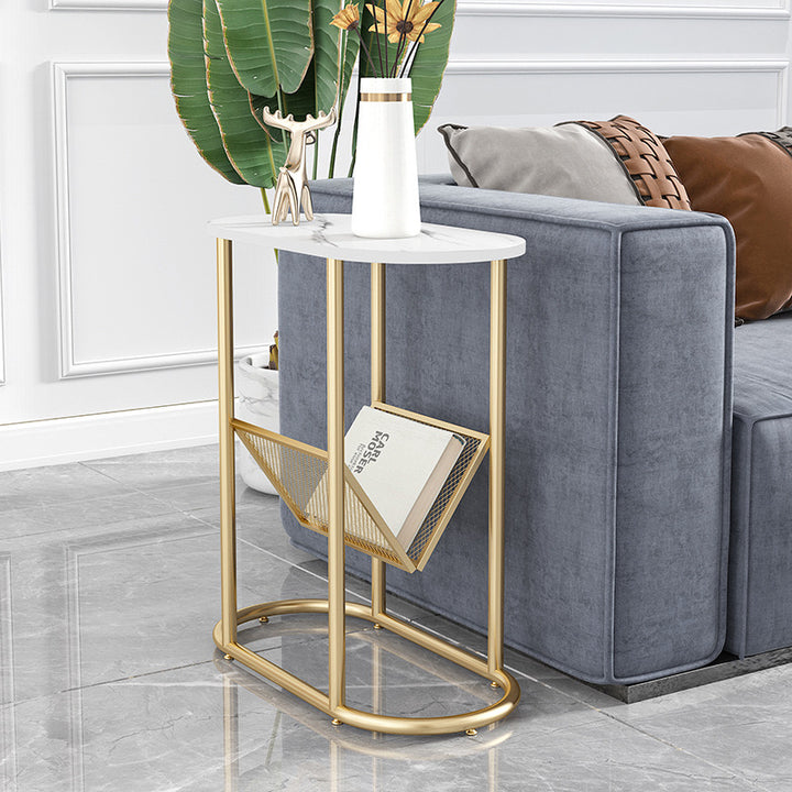 marble smart side table