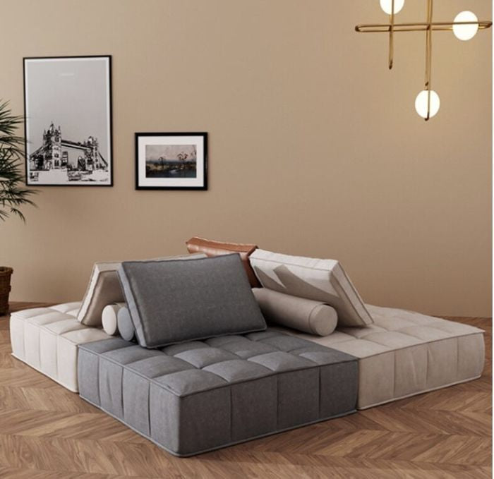 multi block square sofa