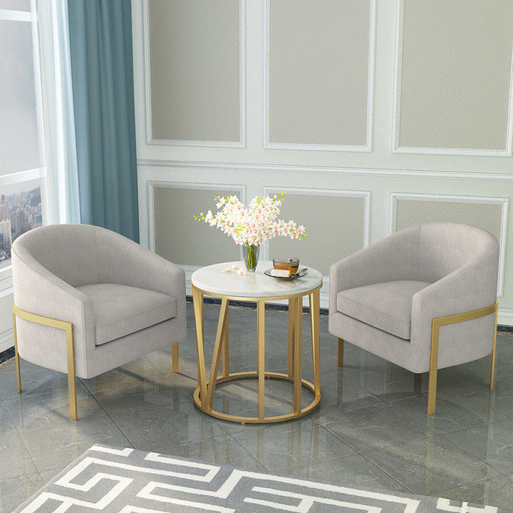 comfort gold coffee table