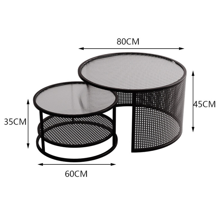 mesh twin table