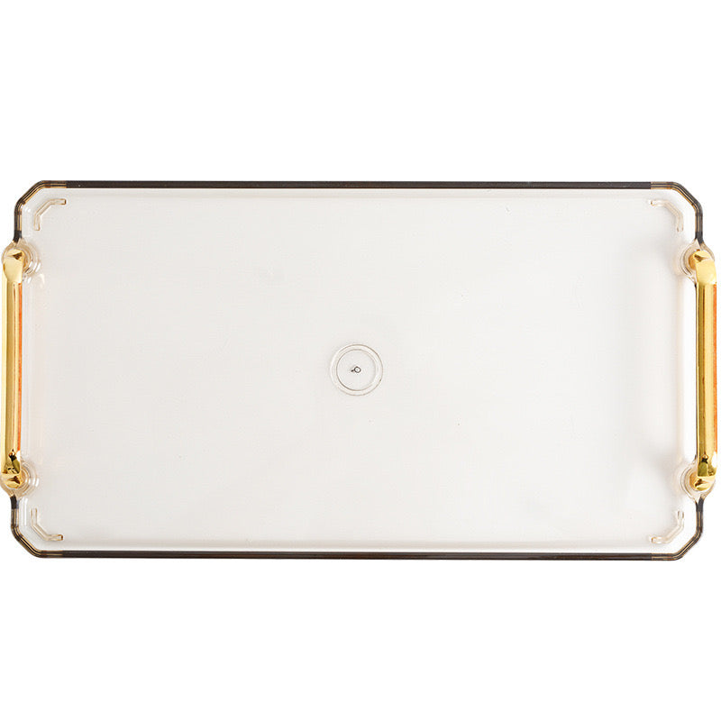 gold handle tray 