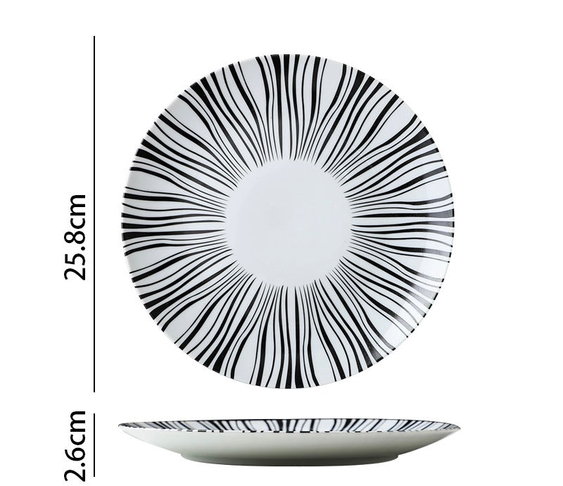 Modern Classic Plates, Set of 4