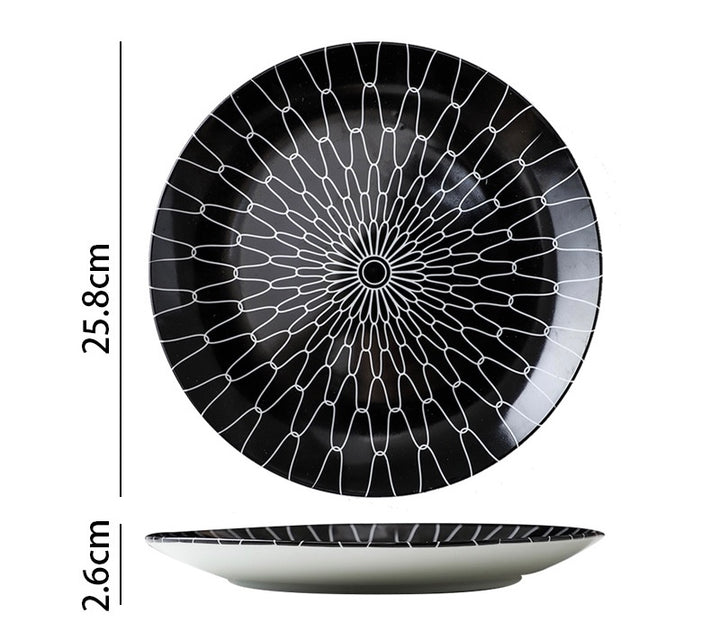 Modern Classic Plates, Set of 4