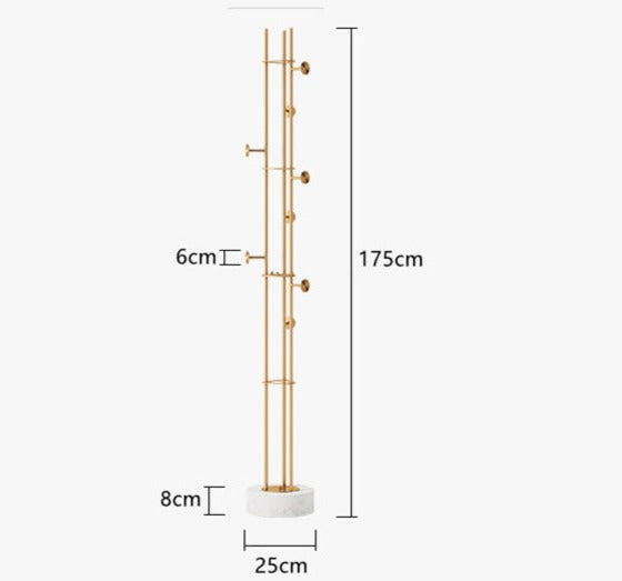 シンプルスタイルマーブルコートハンガー